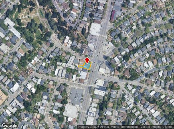  3931 Grand Ave, Oakland, CA Parcel Map