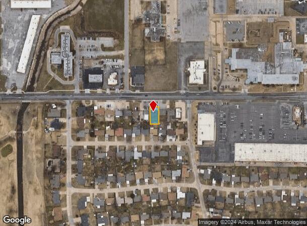  2212 Sw 59Th St, Oklahoma City, OK Parcel Map