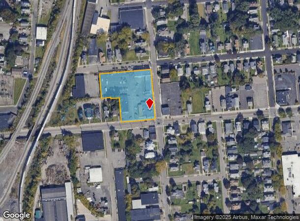 117 Robinson St, Binghamton, NY Parcel Map