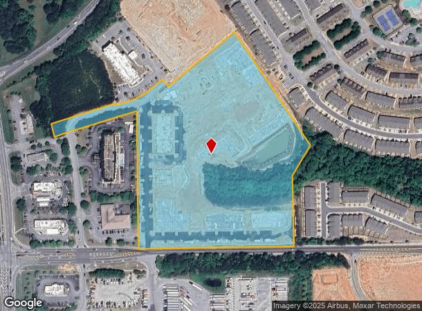 5617 Senoia Rd, Fairburn, GA Parcel Map