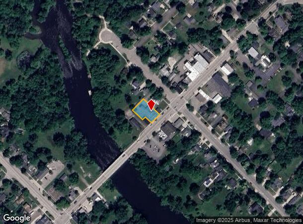  110 S Bridge St, Dimondale, MI Parcel Map