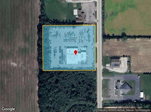 7401 N Clio Rd, Mount Morris, MI Parcel Map