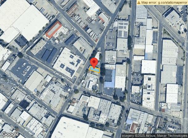  1218 Hooper Ave, Los Angeles, CA Parcel Map