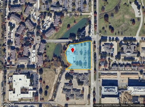  3030 Matlock Rd, Arlington, TX Parcel Map