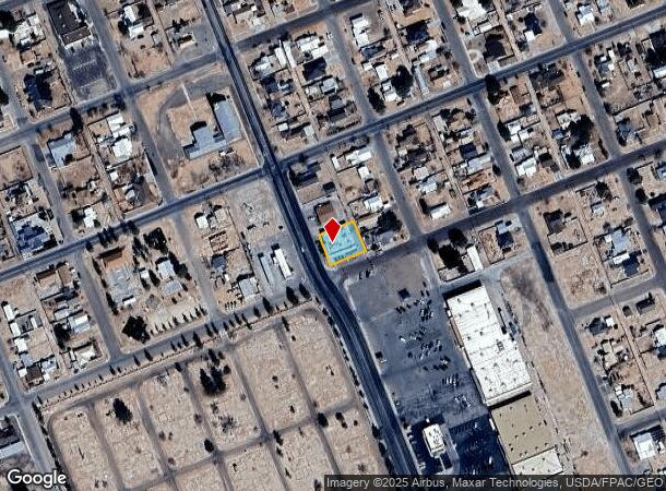724 S Eddy St, Pecos, TX Parcel Map