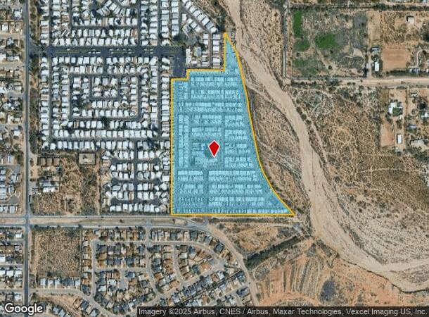 8989 E Escalante Rd, Tucson, AZ Parcel Map