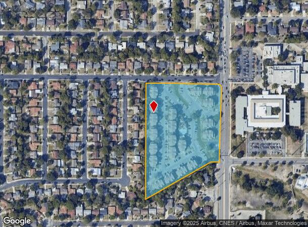  3631 Callaghan Rd, San Antonio, TX Parcel Map