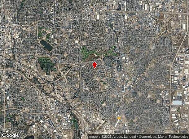  2660 Astrozon Blvd, Colorado Springs, CO Parcel Map