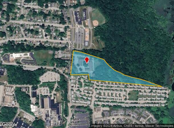  300 Brandegee Ave, Groton, CT Parcel Map