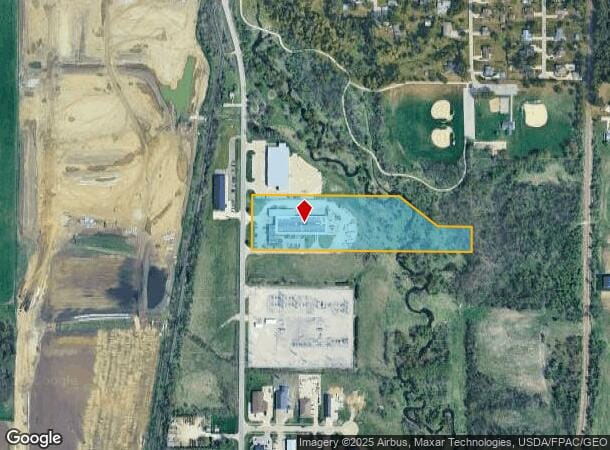  3005 Robins Rd, Hiawatha, IA Parcel Map