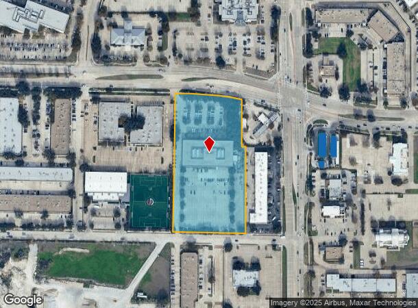  1300 E Campbell Rd, Richardson, TX Parcel Map