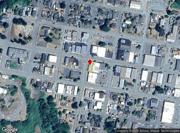 404 Spruce St, Myrtle Point, OR Parcel Map
