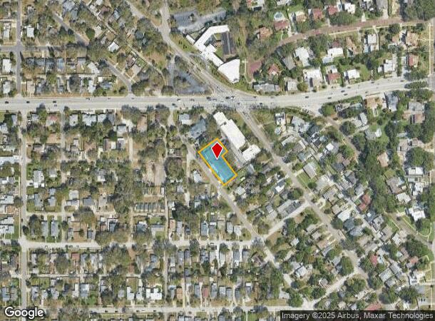  3653 Iris St N, Saint Petersburg, FL Parcel Map