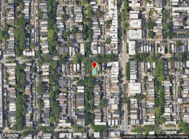  1623 W Grace St, Chicago, IL Parcel Map