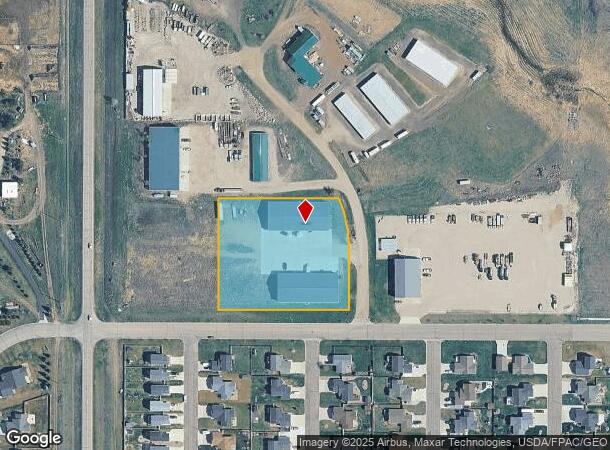 2730 Paintball Way, Bismarck, ND Parcel Map