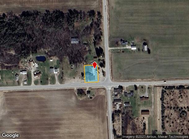  4711 Kinde Rd, Port Hope, MI Parcel Map