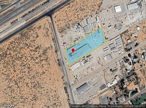  2911 S County Road 1260, Midland, TX Parcel Map