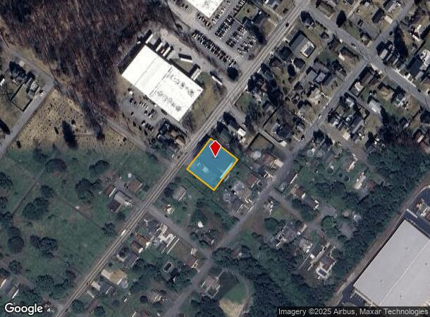 510 Bridge St, Old Forge, PA Parcel Map