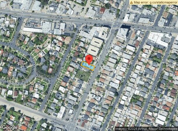  1409 Crenshaw Blvd, Los Angeles, CA Parcel Map