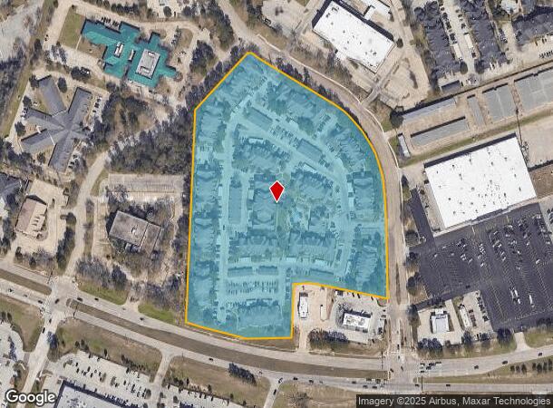  1600 River Pointe Dr, Conroe, TX Parcel Map