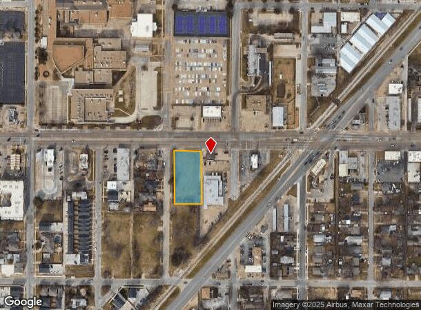  2109 W Berry St, Fort Worth, TX Parcel Map