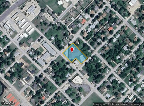 401 E London St, Bowie, TX Parcel Map