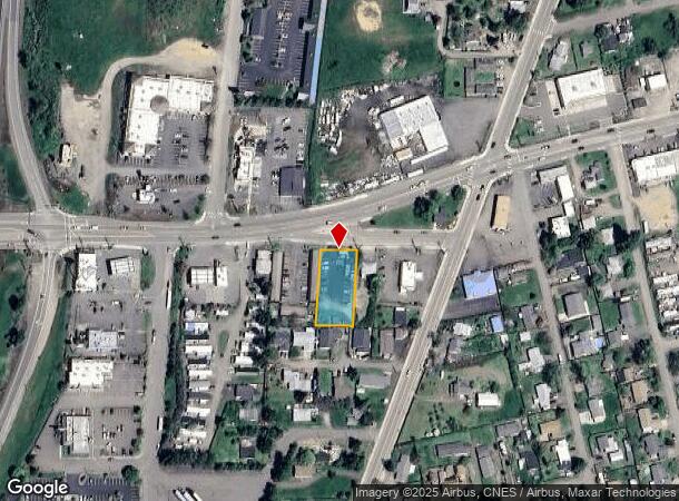 1358 W Central Ave, Sutherlin, OR Parcel Map