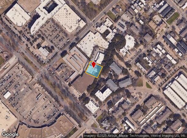 4141 Office Pky, Dallas, TX Parcel Map