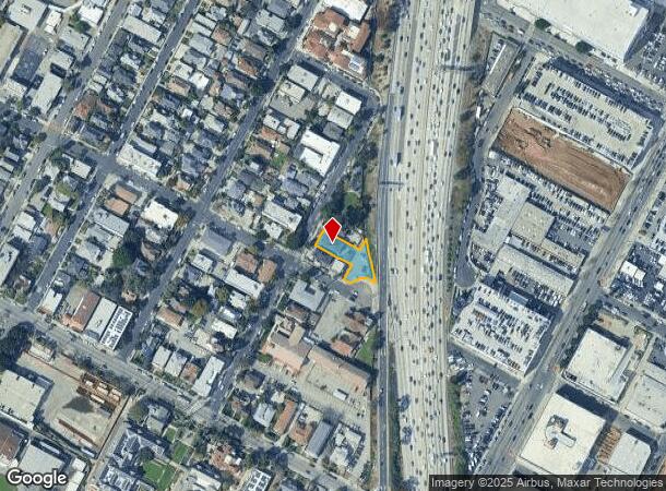  1978 Estrella Ave, Los Angeles, CA Parcel Map