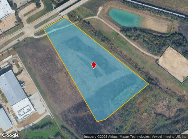 S Mitchell Rd, Mansfield, TX Parcel Map