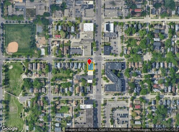  2026 Central Ave Ne, Minneapolis, MN Parcel Map