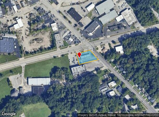 4282 Monticello Blvd, Cleveland, OH Parcel Map