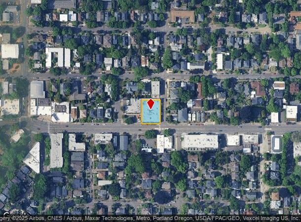  1431 Se 23Rd Ave, Portland, OR Parcel Map