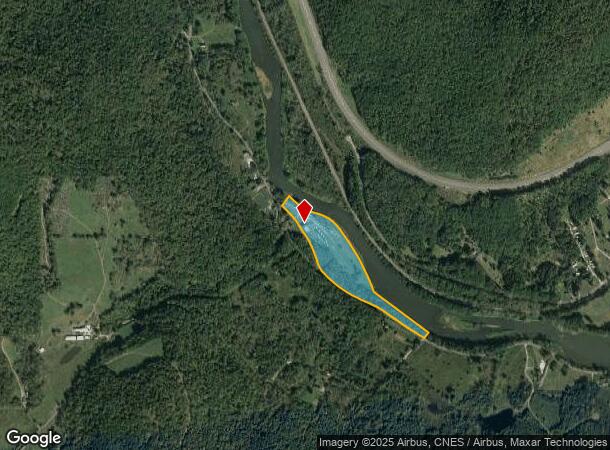  1250 Winterdale Rd, Starlight, PA Parcel Map