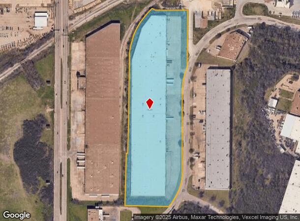 3111 W Commerce St, Dallas, TX Parcel Map