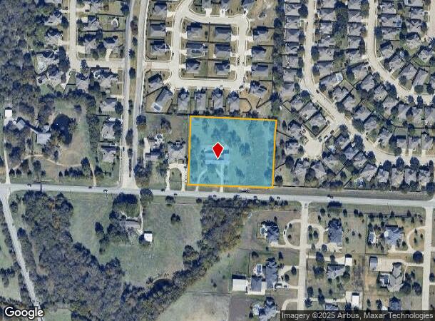 5901 Sachse Rd, Sachse, TX Parcel Map