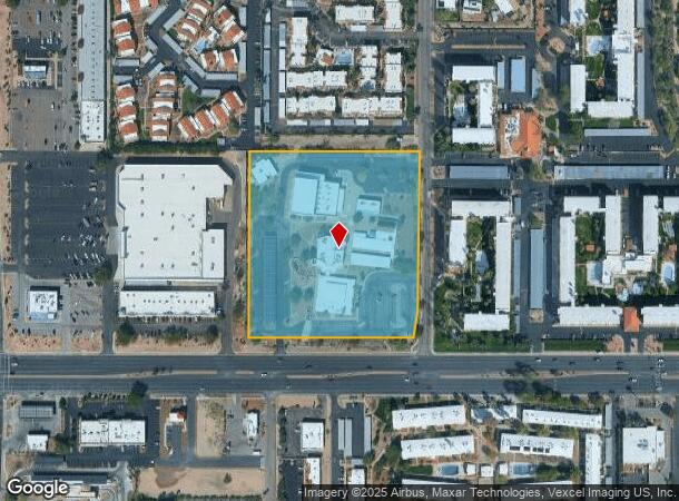 8051 E Broadway Blvd, Tucson, AZ Parcel Map