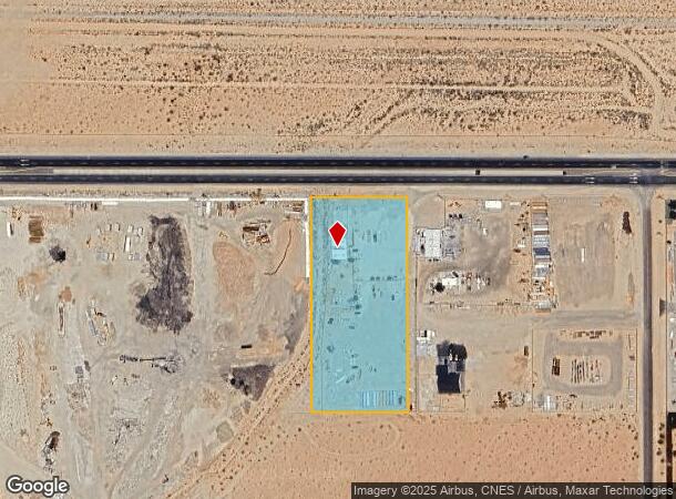 1825 W Inyokern Rd, Ridgecrest, CA Parcel Map