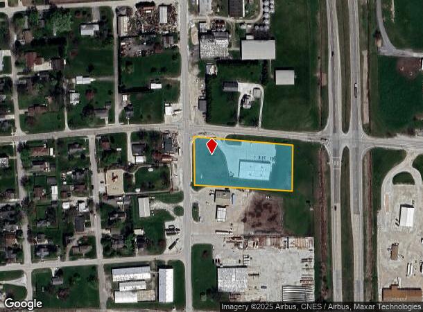 215 N Old Us Highway 41, Boswell, IN Parcel Map