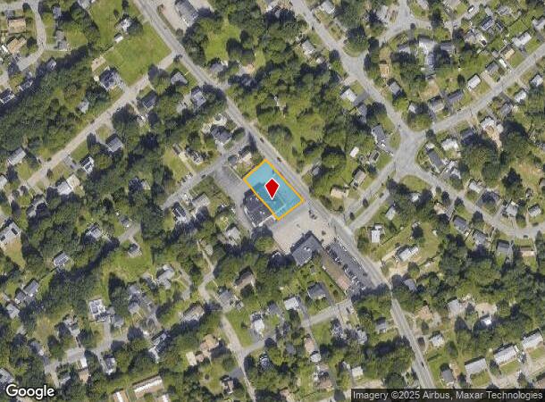  458 Pearl St, Stoughton, MA Parcel Map