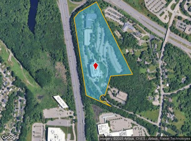 201 Spring St, Lexington, MA Parcel Map