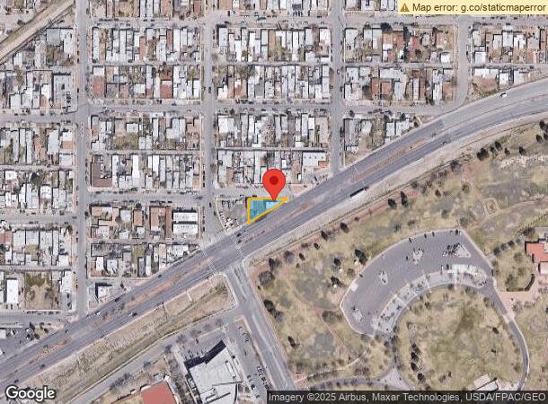  3107 E Paisano Dr, El Paso, TX Parcel Map