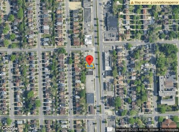  17395 Livernois Ave, Detroit, MI Parcel Map