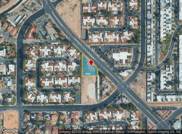  3663 Pecos Mcleod, Las Vegas, NV Parcel Map