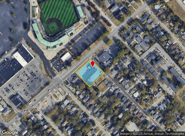  1412 N Broadway, Lexington, KY Parcel Map