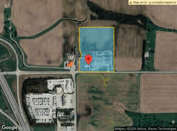  3542 E 500 N, Whiteland, IN Parcel Map