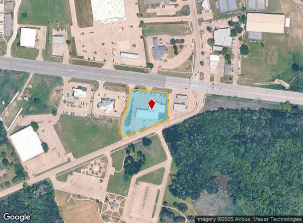  2203 W Ennis Ave, Ennis, TX Parcel Map
