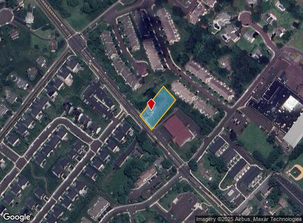  329 N Main St, Chalfont, PA Parcel Map