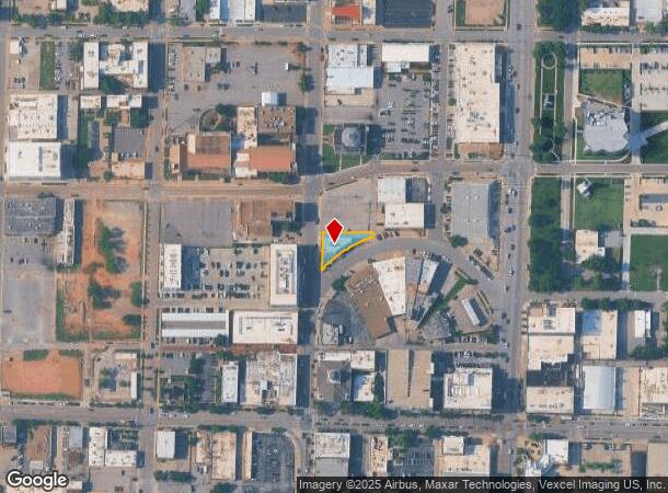  1136 N Robinson Ave, Oklahoma City, OK Parcel Map