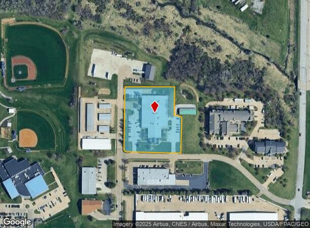 110 W 55Th St, Davenport, IA Parcel Map